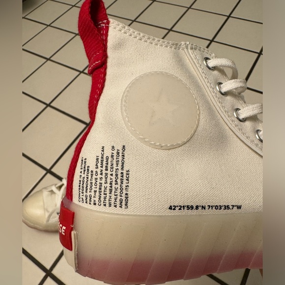 Converse UNT1TL3D High in Egret Natural Ivory - Picture 5 of 7